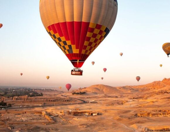 Private Hot Air Balloon Ride with a luxor trip from Hurghada  [Best prices 👌] book Now!